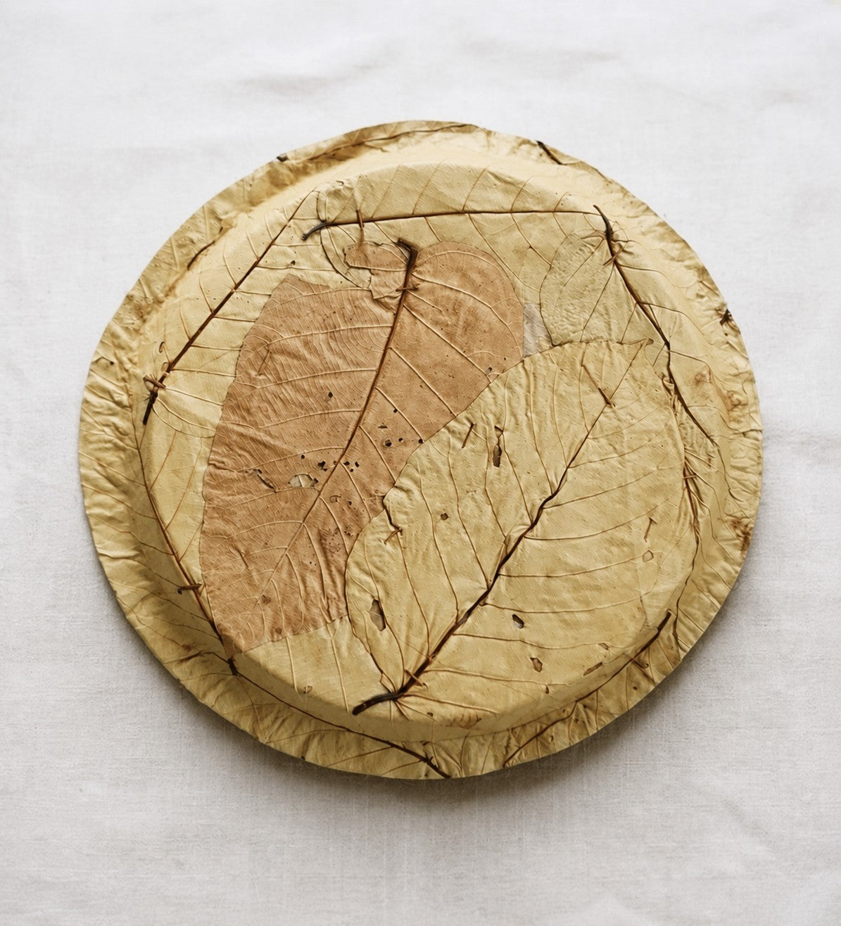 Round Leaf Plate 12 Inch
