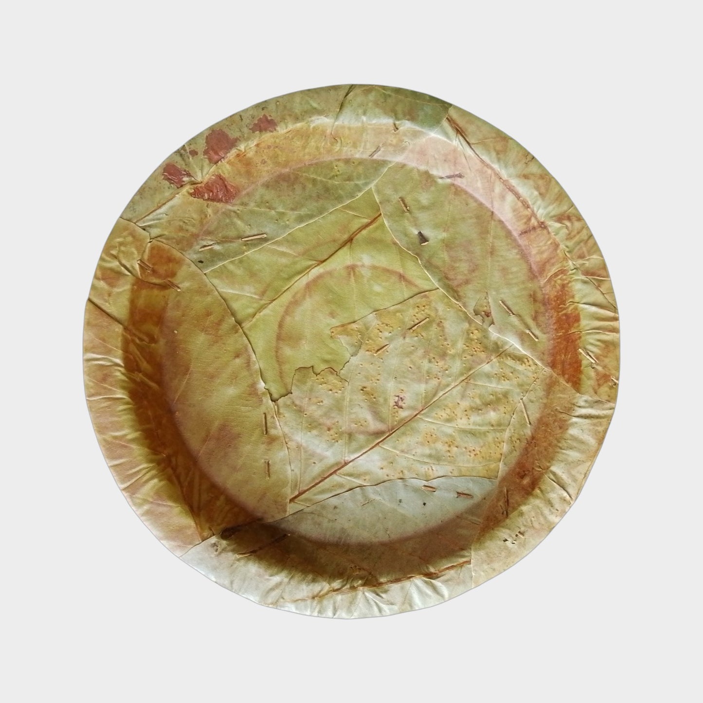 Round Leaf Plate 8 Inch (Leaf + Paper)